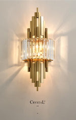 Aramis Iron Crystal Wall Lamp - Reflect Lighting