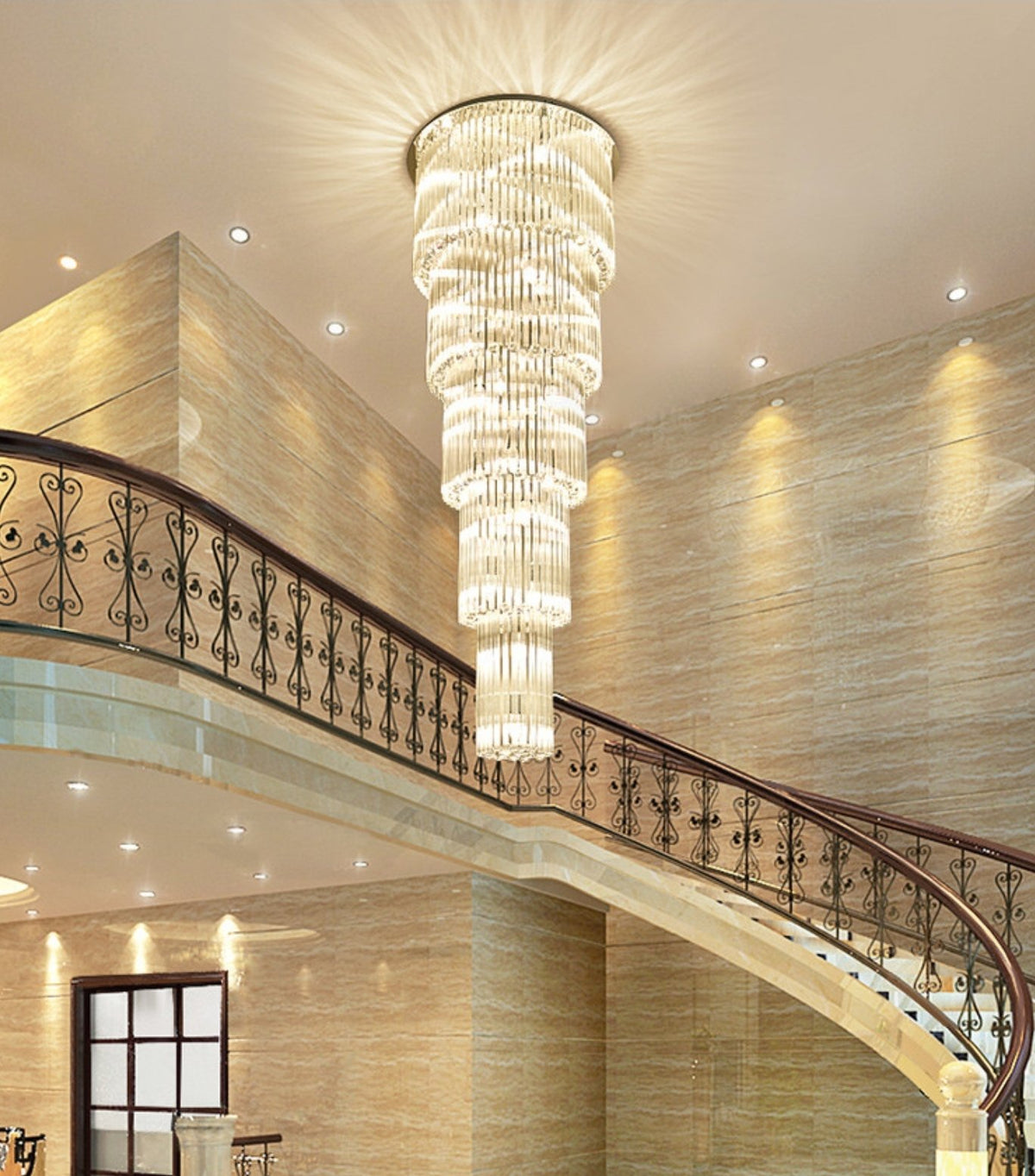 Large Full Crystal Lighting Chandeliers - Reflect Lighting