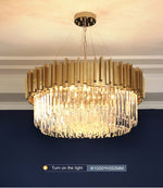 Full Set Gold Crystal Chandelier Light - Reflect Lighting