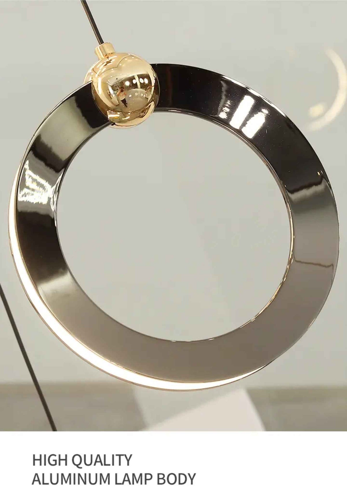 Elysian Rings Staircase Chandelier