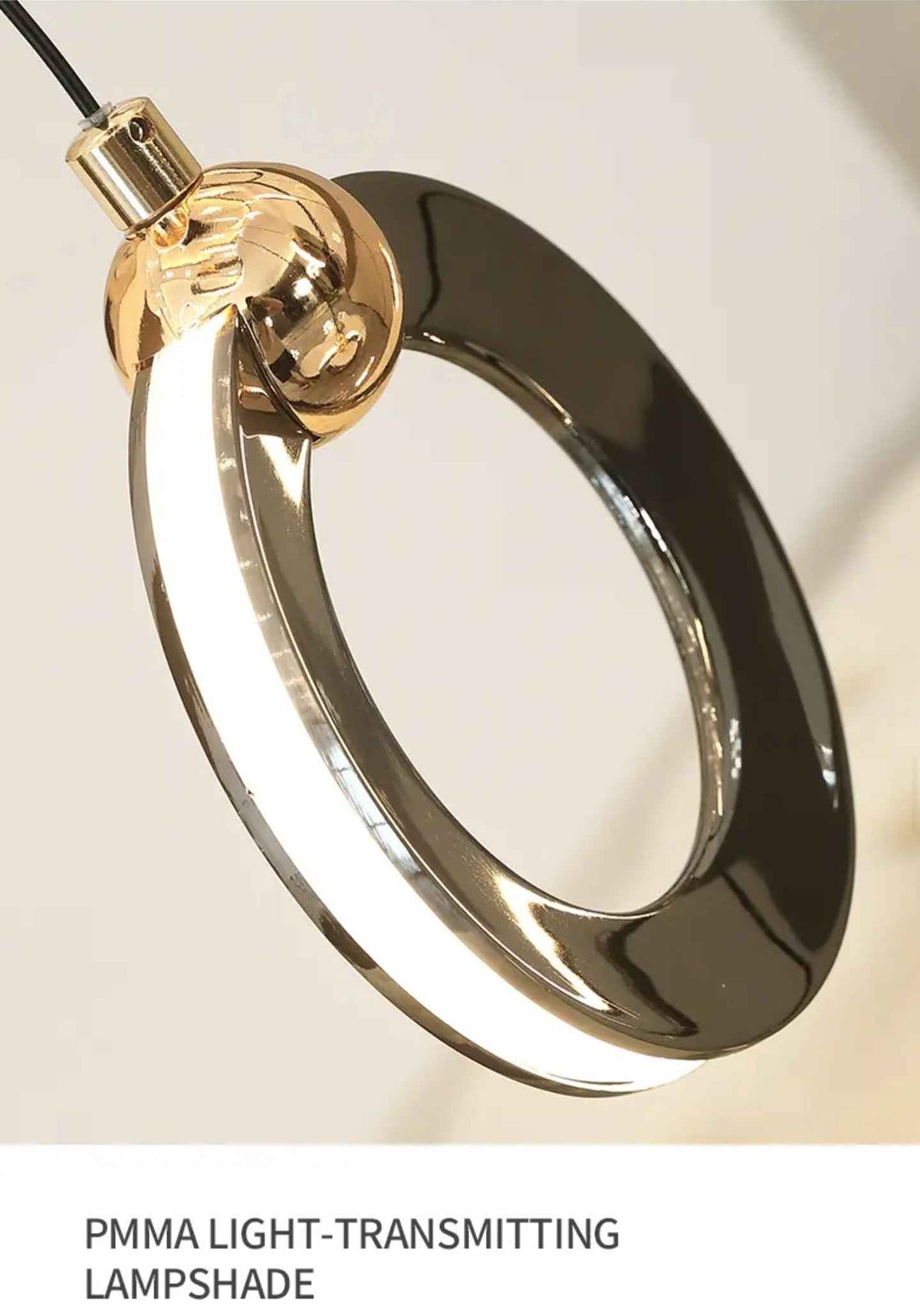 Elysian Rings Staircase Chandelier