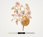 Lotus Flower Crystal Wall Lamps/-6 Colours - Reflect Lighting