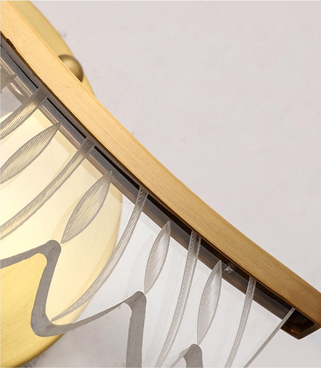 Feather Wing Gold LED Wall Lamp - Reflect Lighting