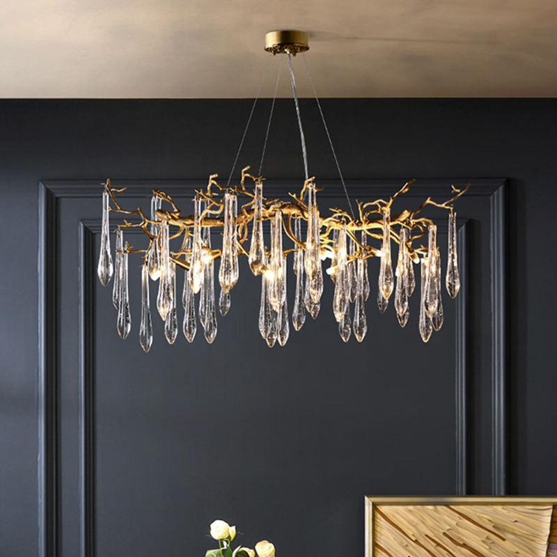 Malise Atticus Copper Chandelier