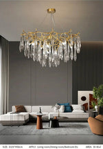 Malise Atticus Copper Chandelier