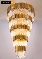 Nirupa Amethy Crysla Chandelier
