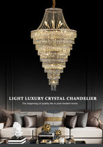 Jakob Crystal Chandelier - Reflect Lighting
