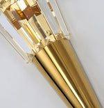 Crystal Cone Gold Wall Lamp - Reflect Lighting