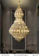Salazar Ramon Large Crystal Chandelier - Reflect Lighting
