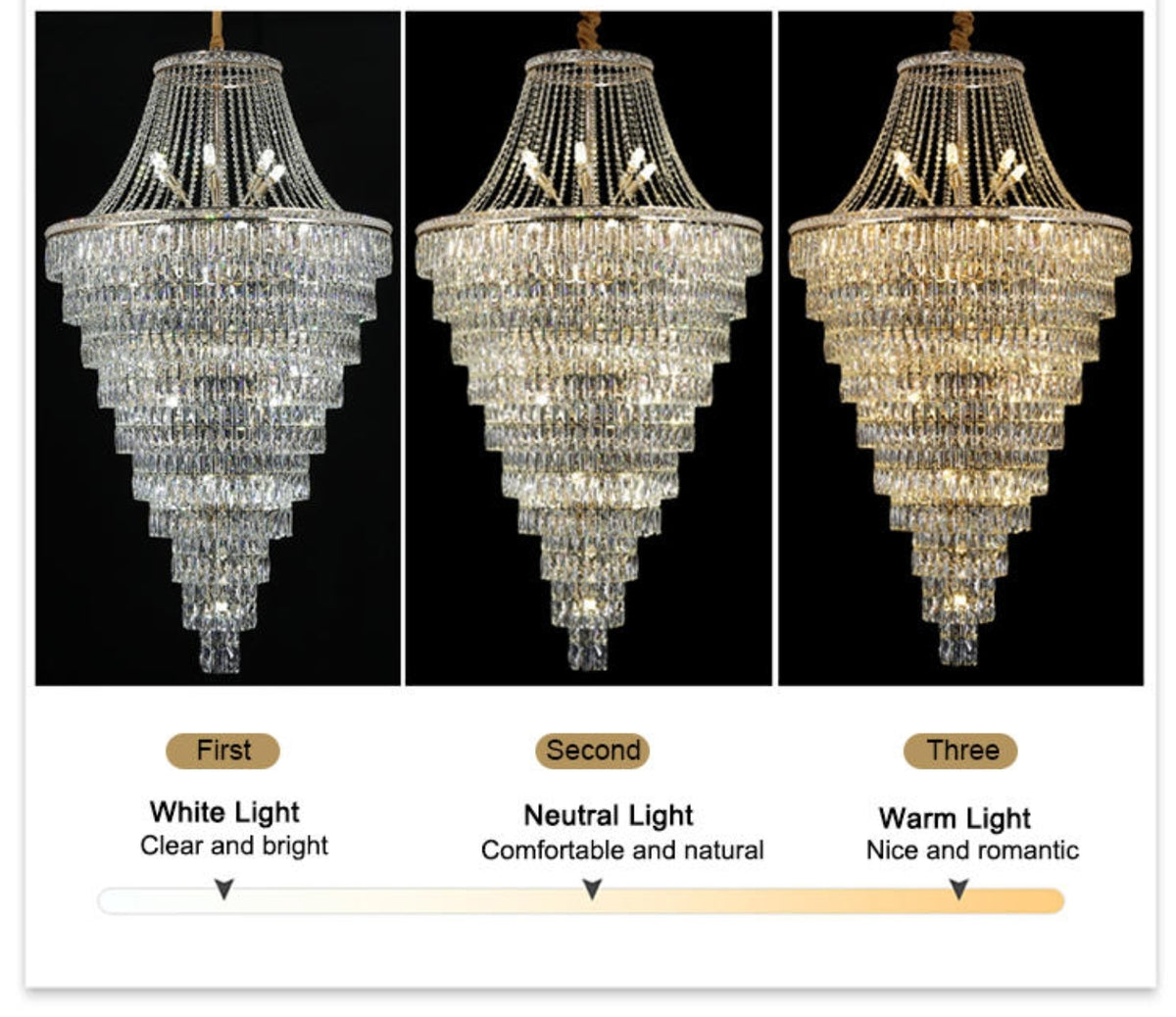 Jakob Crystal Chandelier - Reflect Lighting