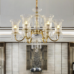 Silhouette Devonte Gold Chandelier - Reflect Lighting