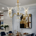 Silhouette Devonte Gold Chandelier - Reflect Lighting
