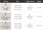 Fraser LED Crystal Shaded Chandelier - Reflect Lighting