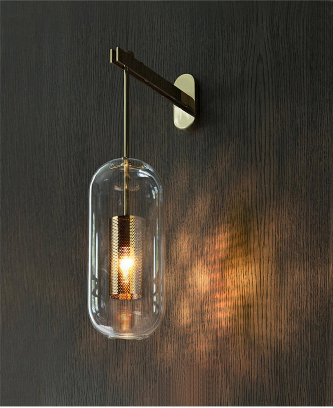 Tulip Johnathan Gold Wall Light - Reflect Lighting