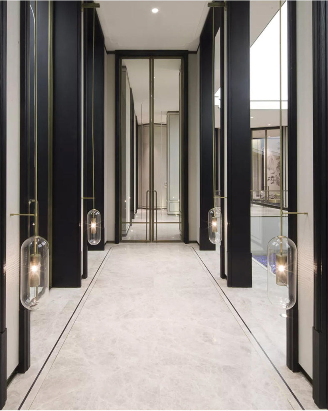 Tulip Johnathan Gold Wall Light - Reflect Lighting