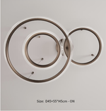 Reynal Ripley Brown Ring Chandelier - Reflect Lighting