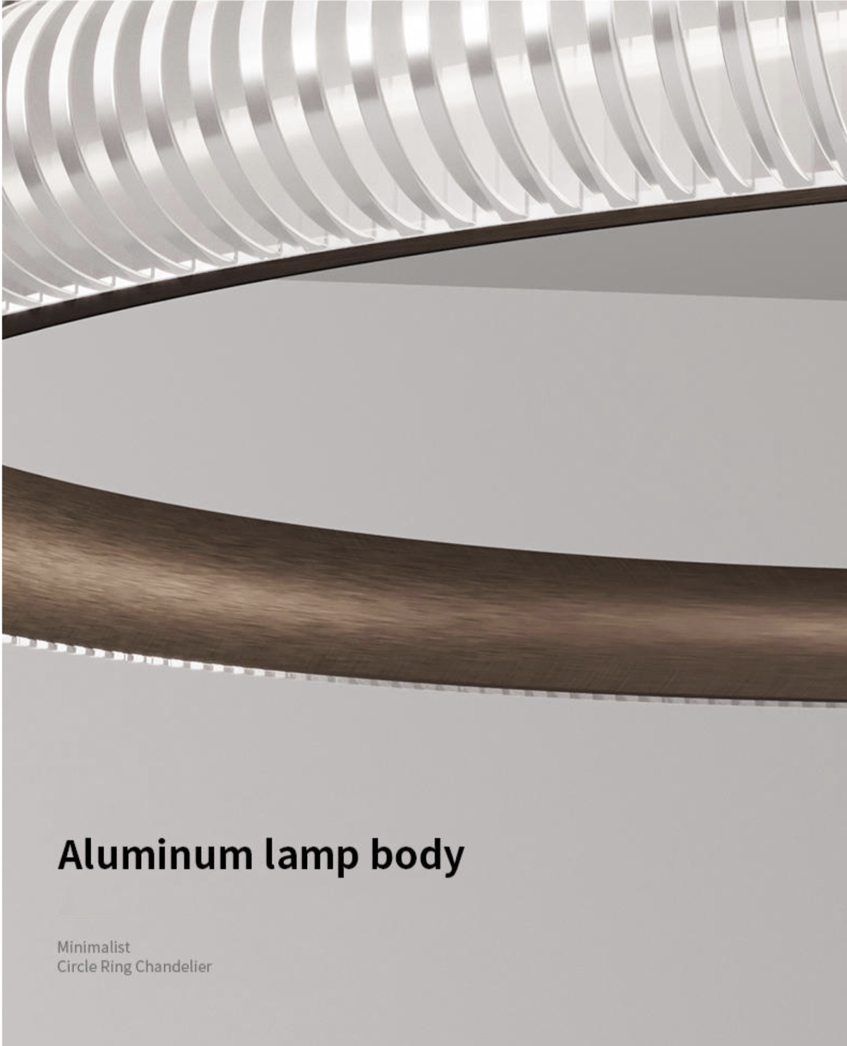 Reynal Ripley Brown Ring Chandelier - Reflect Lighting