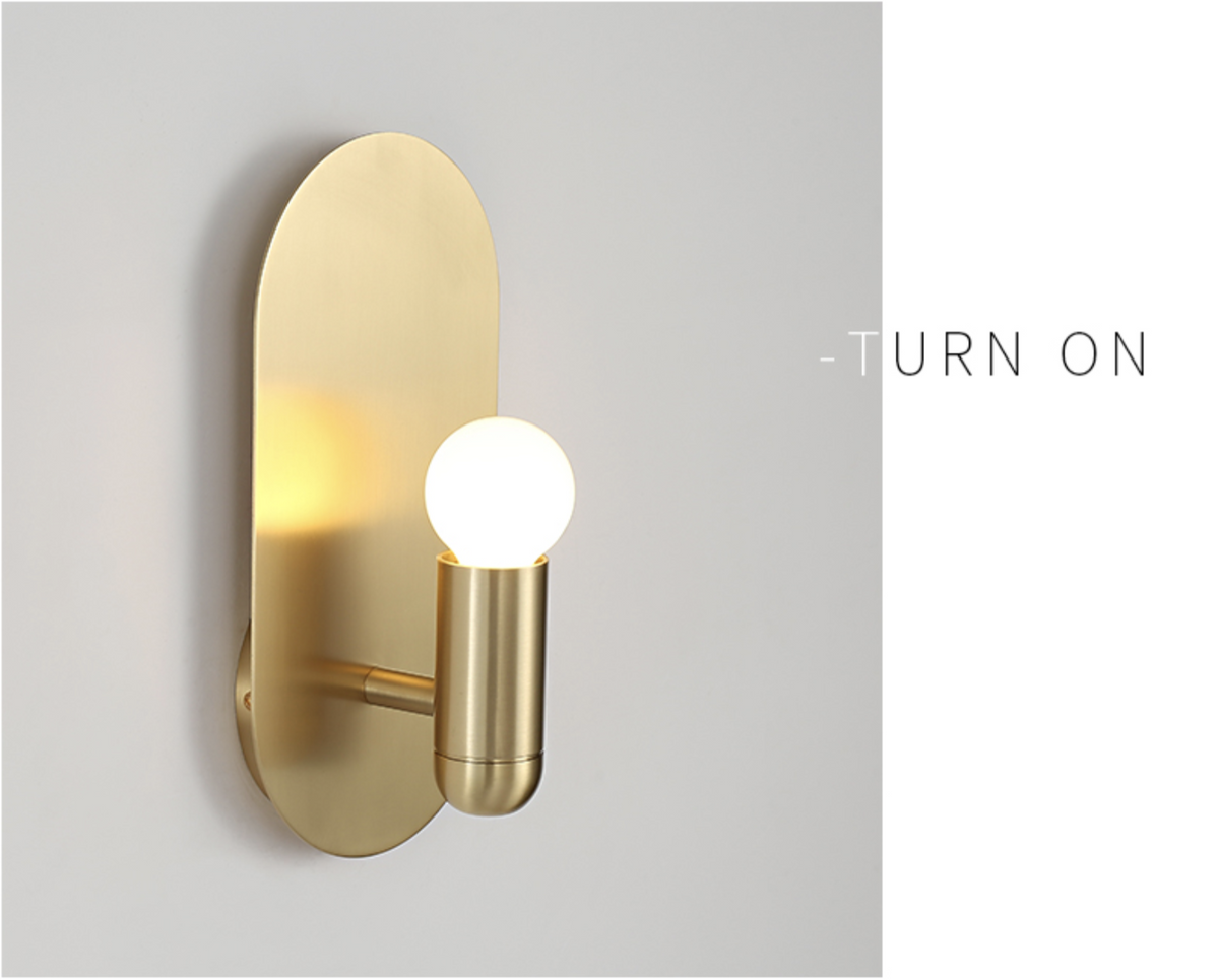 Calla Gold Wall Lamp - Reflect Lighting