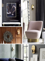 Calla Gold Wall Lamp - Reflect Lighting