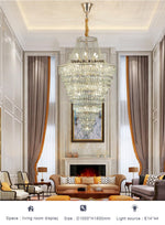 Jakob Crystal Chandelier - Reflect Lighting