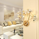 Lotus Flower Crystal Wall Lamps/-6 Colours - Reflect Lighting
