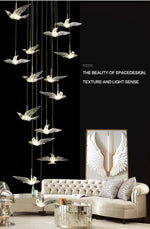 Cuckoo Bird Staircase Chandelier - Reflect Lighting