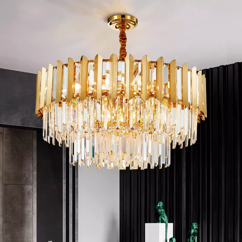 La Maison Crystal Chandelier - Round/Rectangle - Reflect Lighting