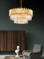 La Maison Crystal Chandelier - Round/Rectangle - Reflect Lighting