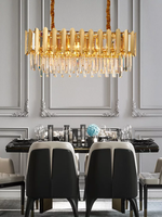 La Maison Crystal Chandelier - Round/Rectangle - Reflect Lighting