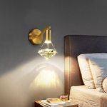 Gold Crystal Diamond Wall lamp - Reflect Lighting