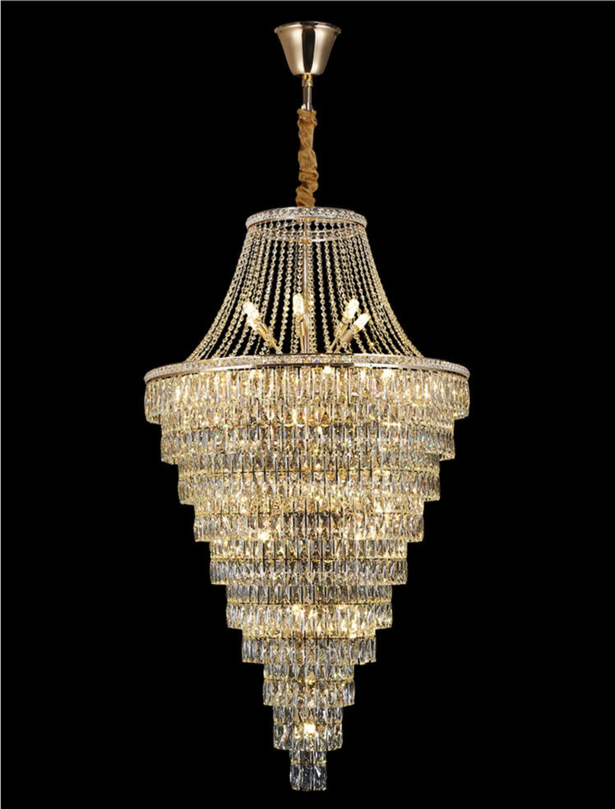 Jakob Crystal Chandelier - Reflect Lighting
