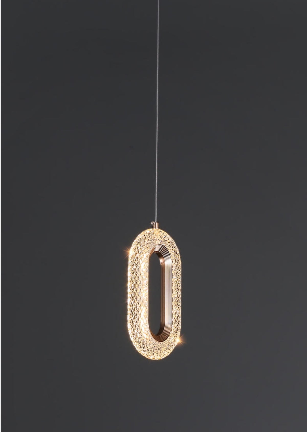 Ogilvy Champagne Gold Staircase Chandelier - Reflect Lighting