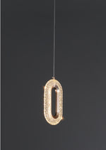 Ogilvy Champagne Gold Staircase Chandelier - Reflect Lighting