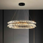 Muscato Antebi Gold/Black Chandelier- Round/Rectangular