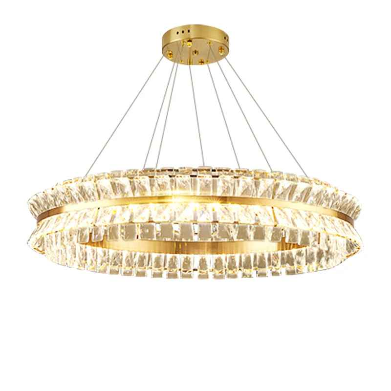 Muscato Antebi Gold/Black Chandelier- Round/Rectangular