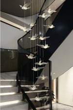 Cuckoo Bird Staircase Chandelier - Reflect Lighting