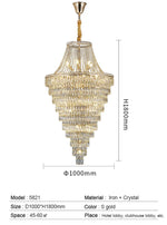 Jakob Crystal Chandelier - Reflect Lighting