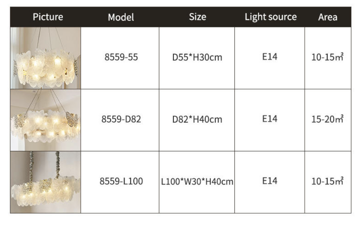 Monarch's Gleam Chandelier – Round/Rectangular - Reflect Lighting