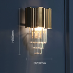 Full Set Gold Crystal Chandelier Light - Reflect Lighting