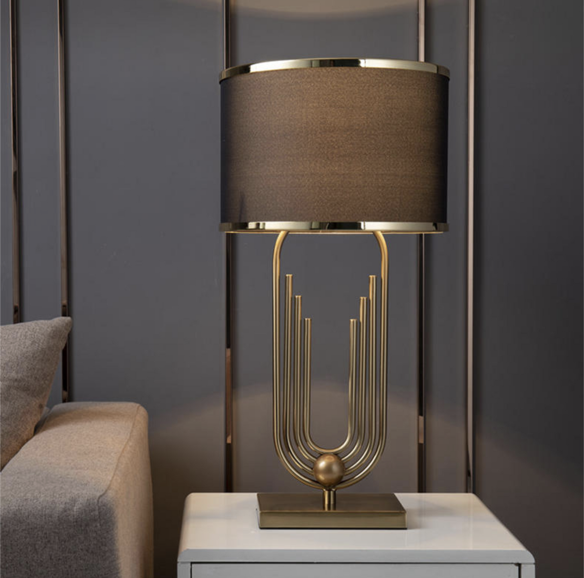 Colston Bella Vista Table Lamp - 2 Colours - Reflect Lighting