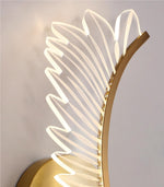 Feather Wing Gold LED Wall Lamp - Reflect Lighting