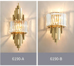 Aramis Iron Crystal Wall Lamp - Reflect Lighting