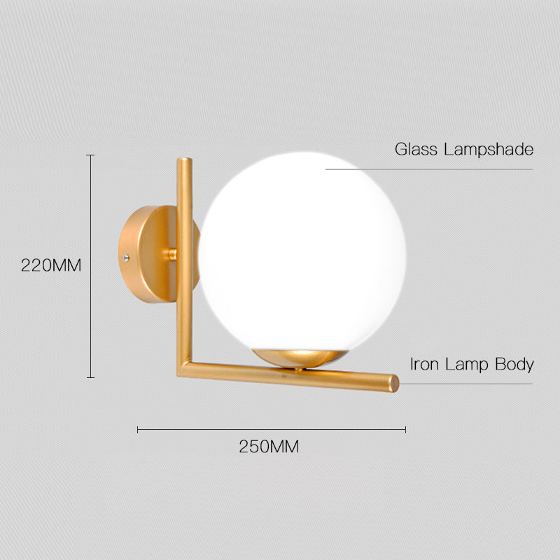 Sconce Ball Indoor Wall Lamp - Reflect Lighting