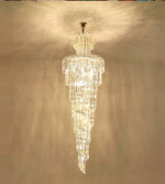 Spiral Crystal Chandelier Light - Reflect Lighting
