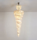 Spiral Crystal Chandelier Light - Reflect Lighting