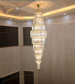 Large Tower Classic Crystal Chandelier - Reflect Lighting