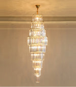 Large Tower Classic Crystal Chandelier - Reflect Lighting
