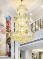 Large French Crystal Chandelier - Reflect Lighting