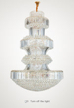 Large French Crystal Chandelier - Reflect Lighting
