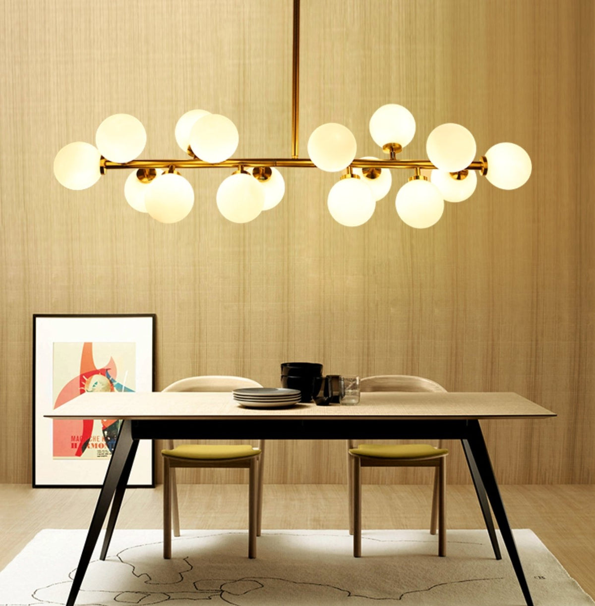Forged Circle Iron Chandelier- Round/Rectangle - Reflect Lighting